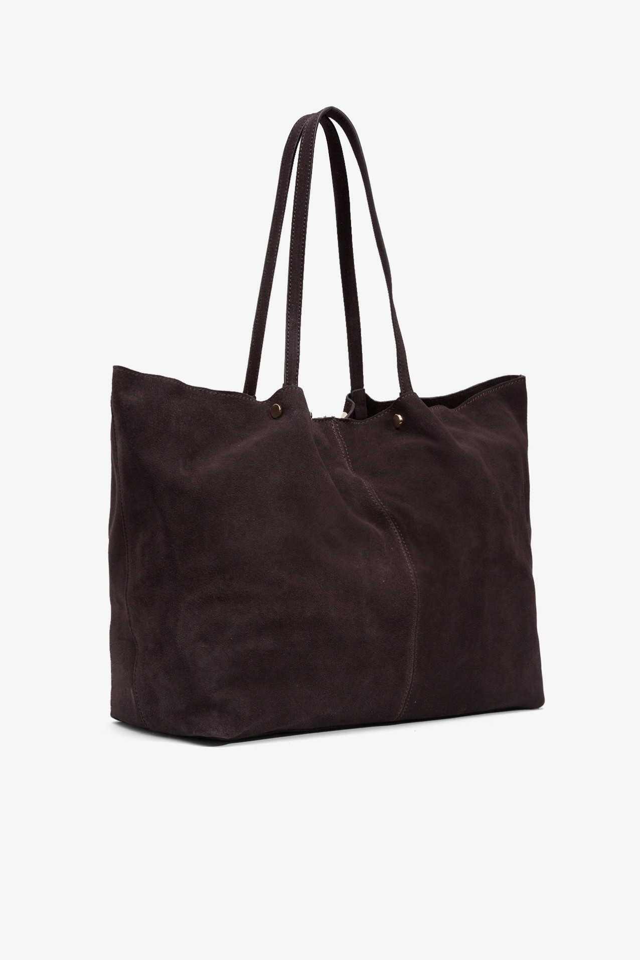 Dark Brown Shopper Bag