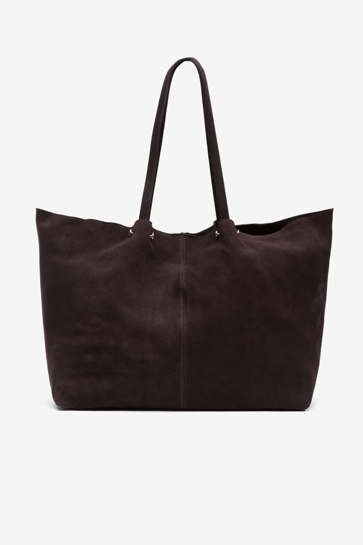 Dark Brown Shopper Bag