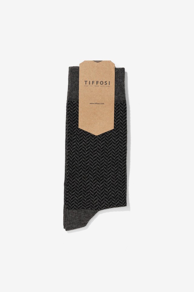 Bicolor Mid-Crew Socks