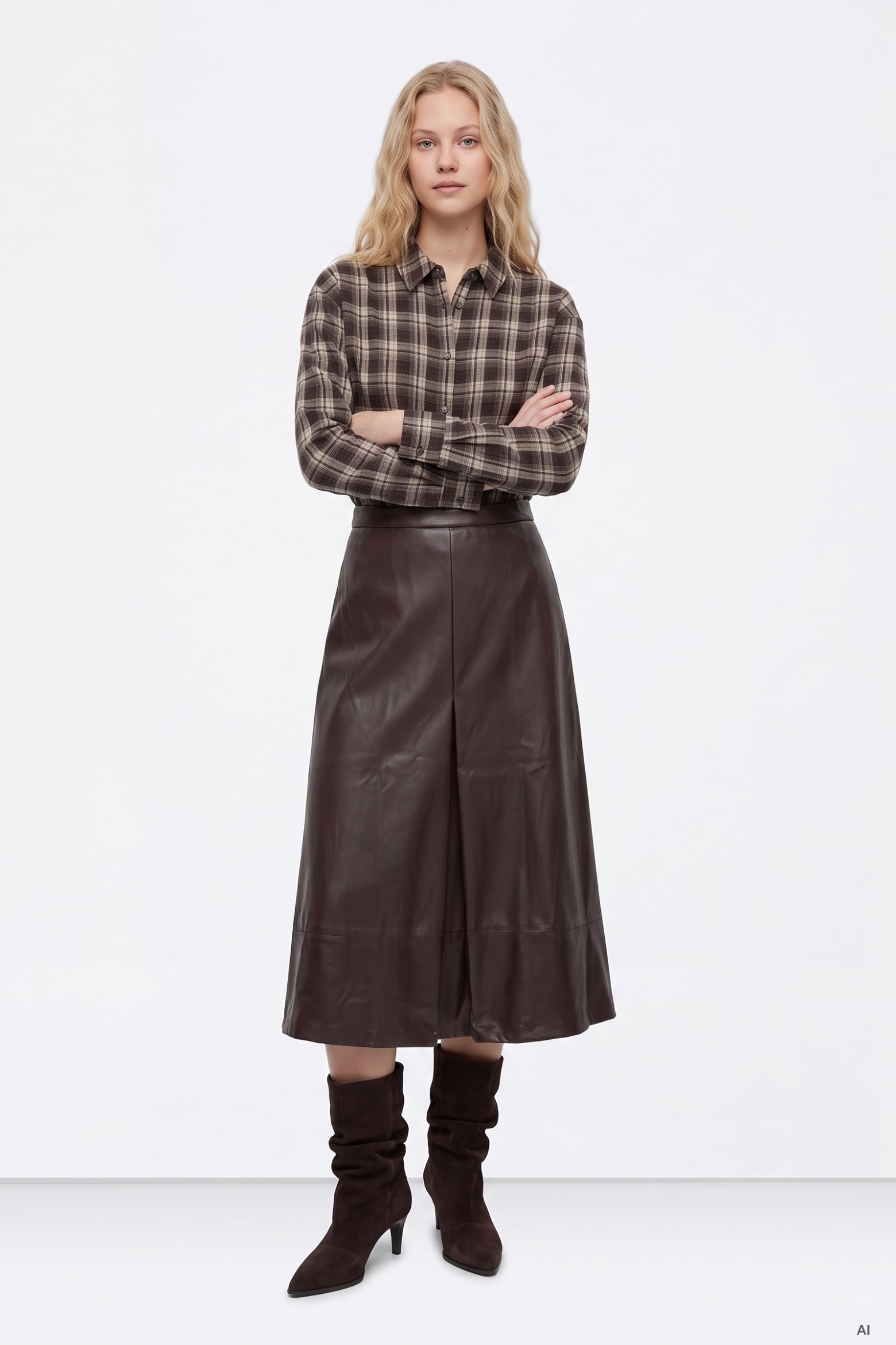 Saia Chocolate Midi