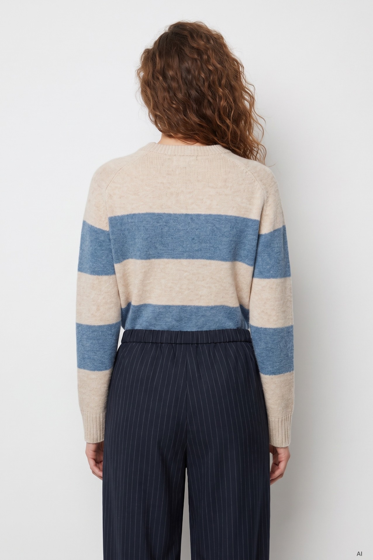 Camisola �s Riscas Azuis