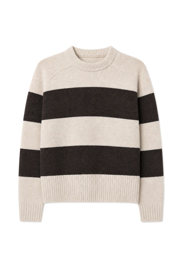 Jersey de rayas marrones Jersey de rayas marrones