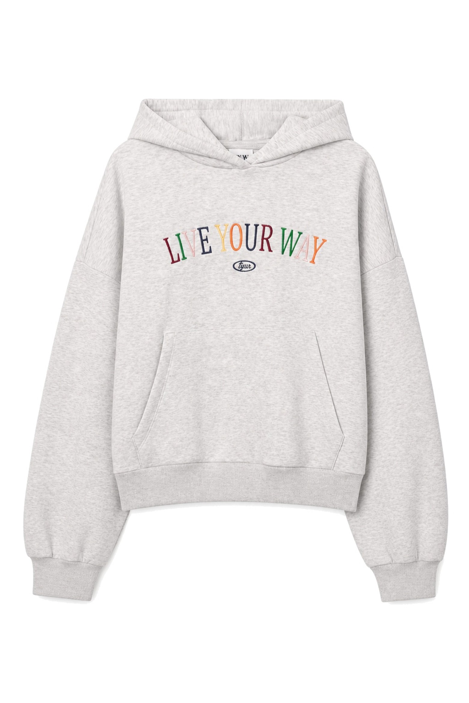 Sudadera Con Capucha Gris