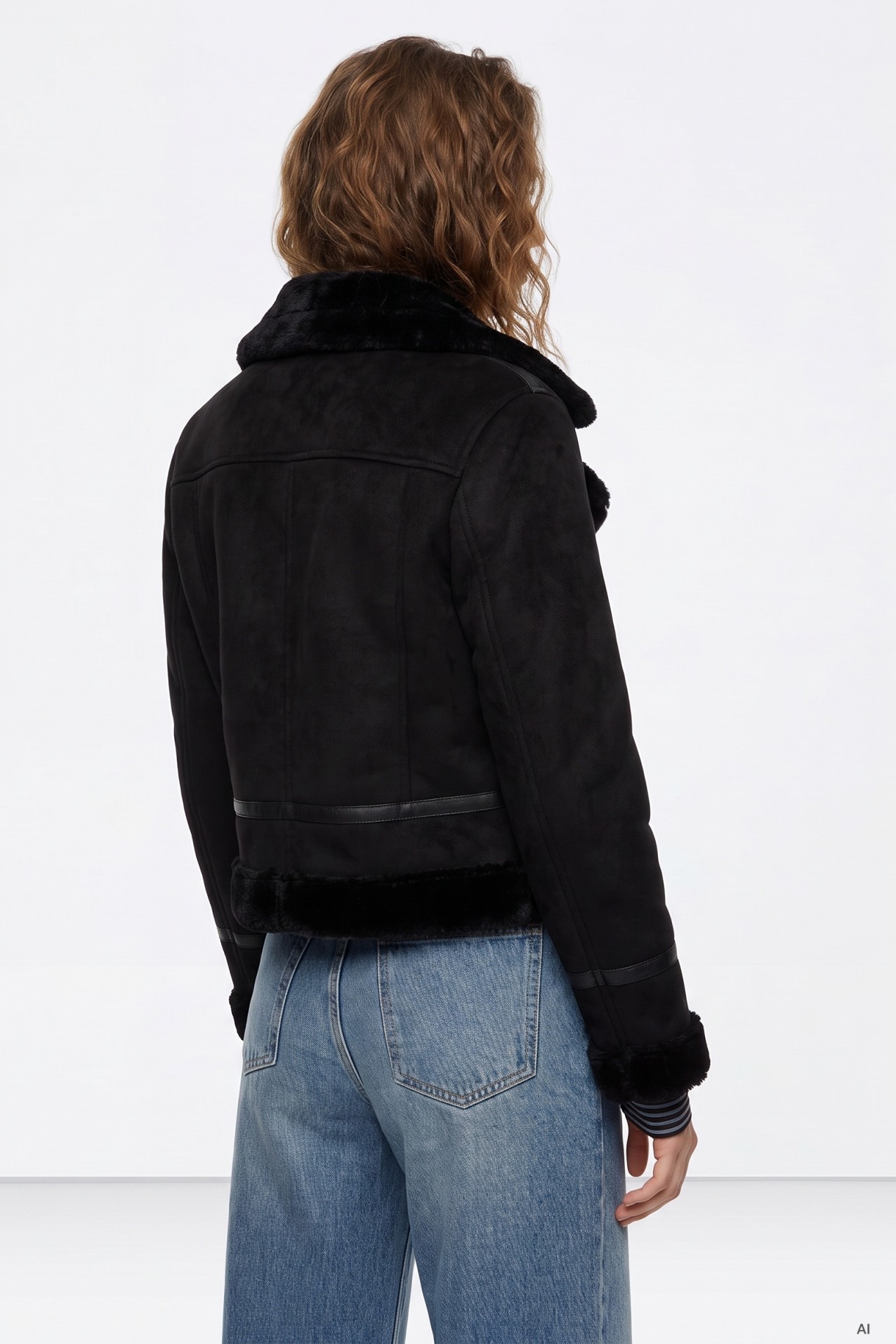 Black Cropped Jacket