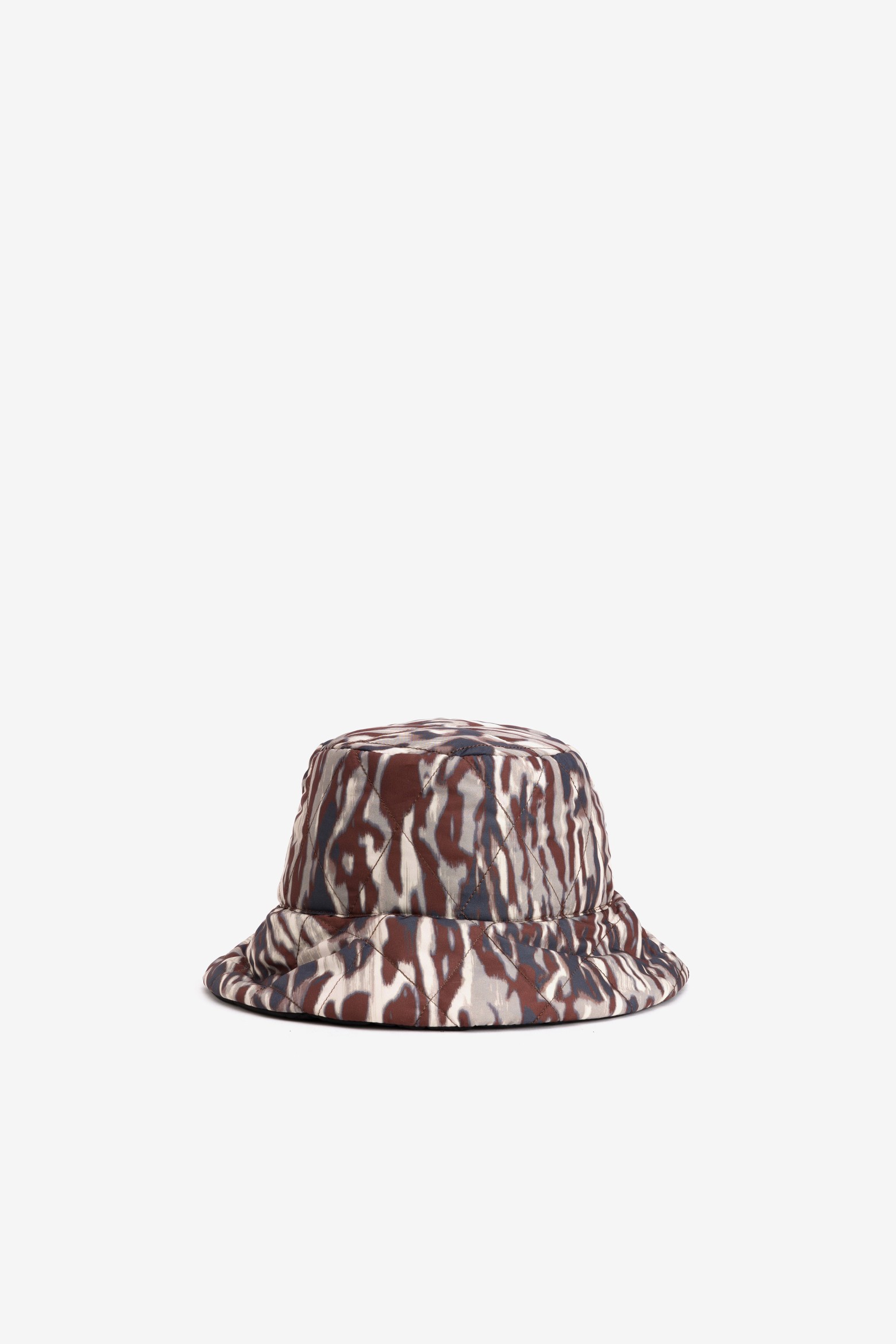 Bucket reversível castanho