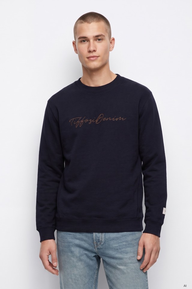 Sudadera azul marino
