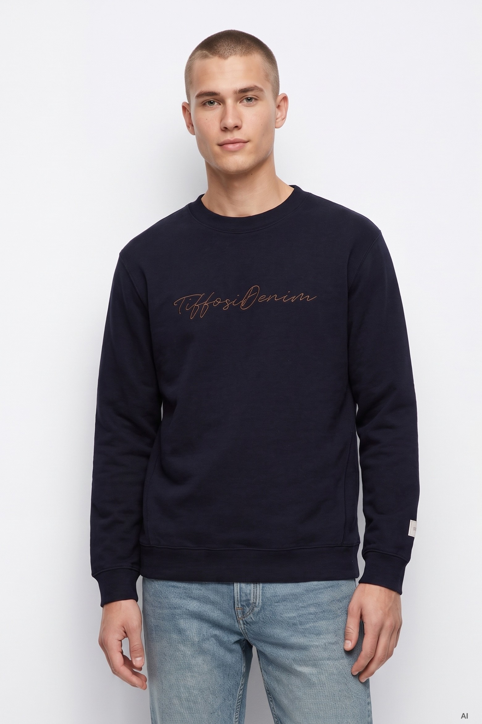 Sudadera azul marino