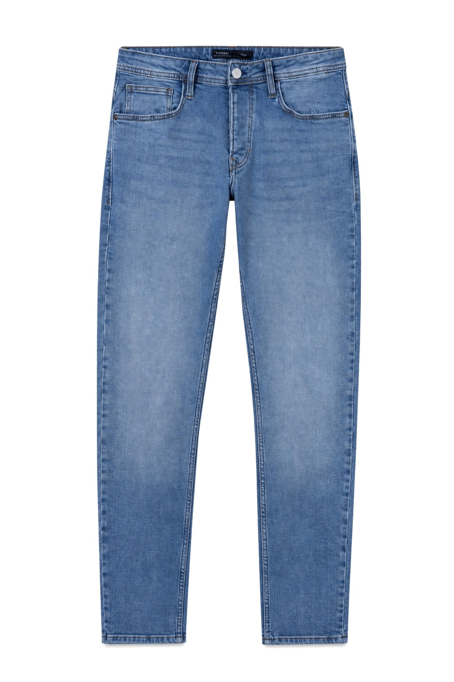 Tyler Tapered Blue Jeans