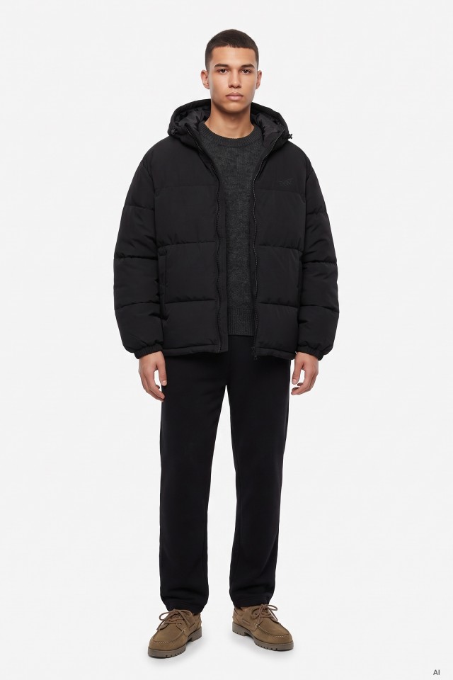 Black Puffer Jacket