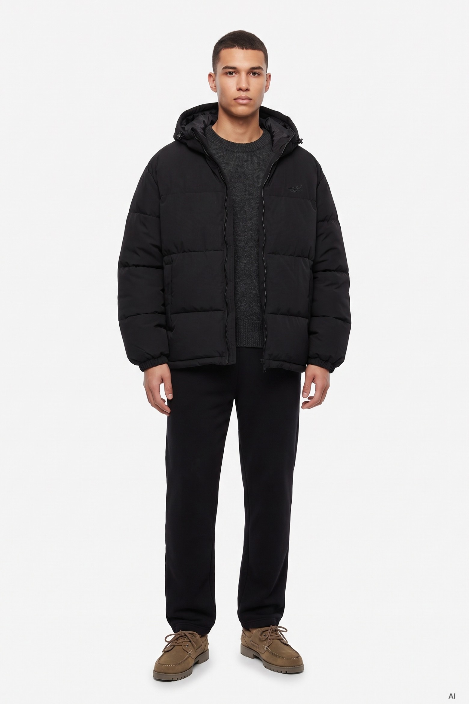 Black Puffer Jacket