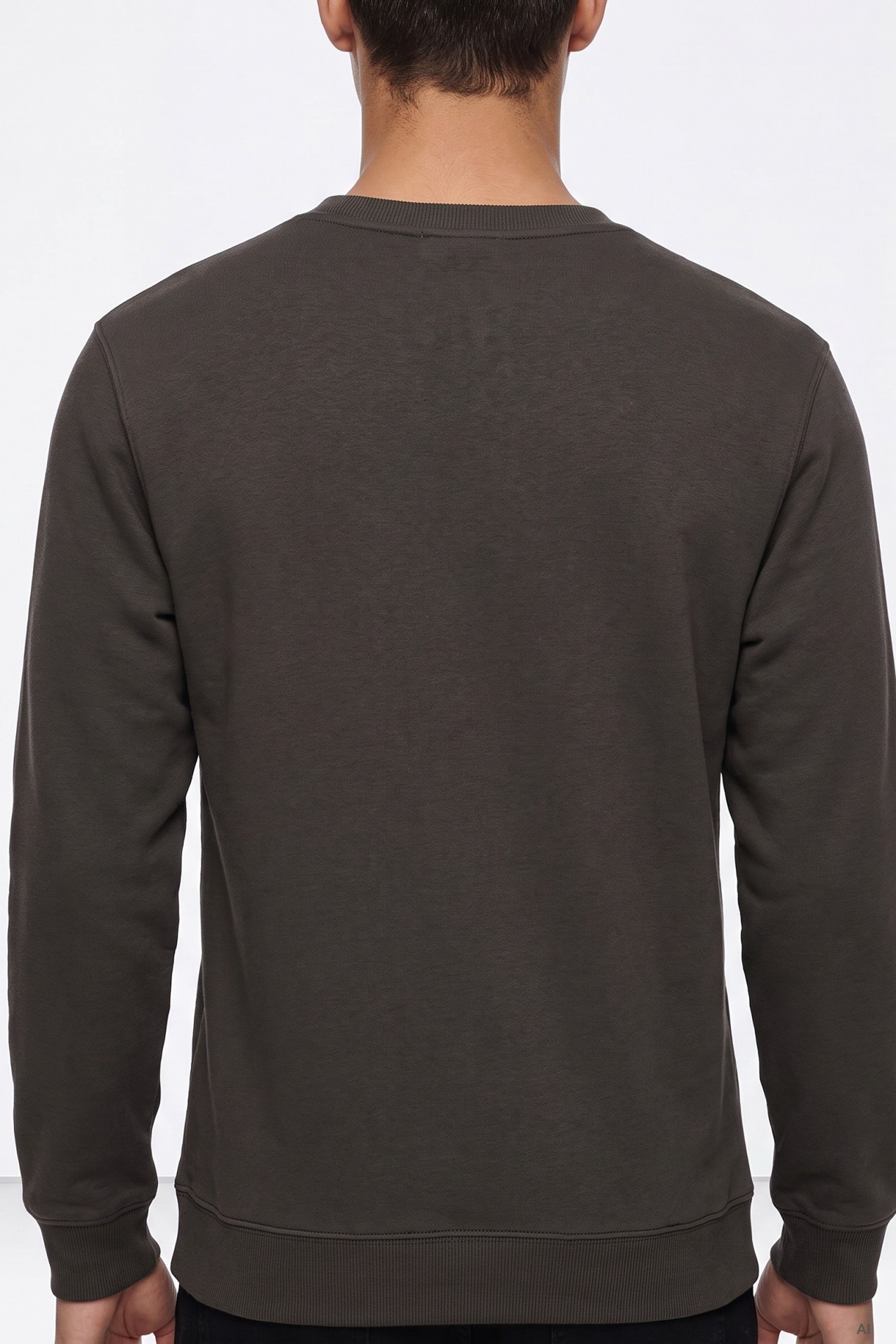 Sudadera marr�n masculina