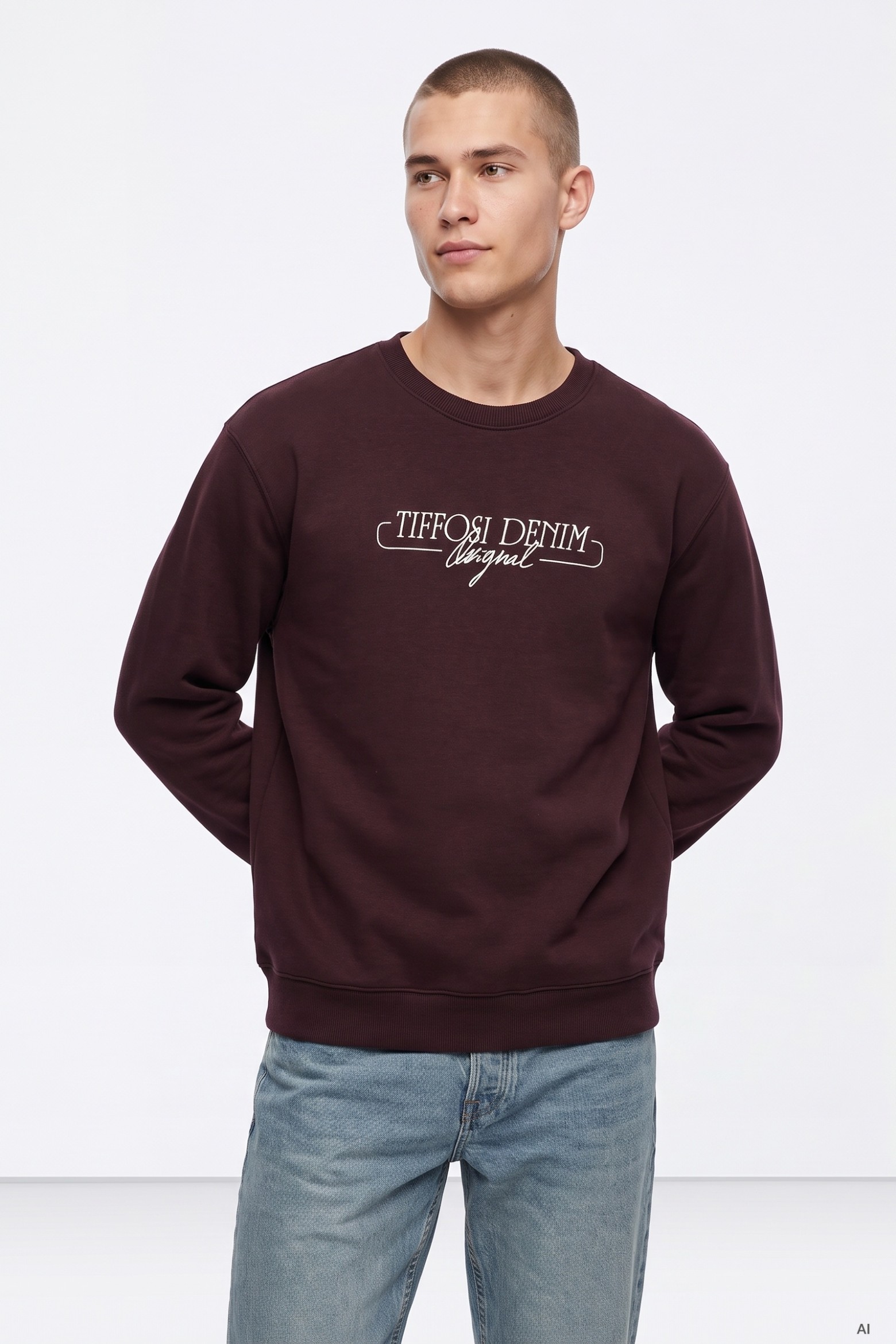 Sudadera marrón