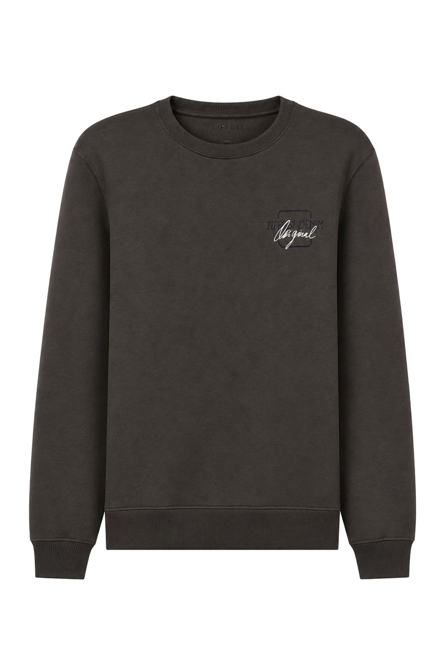 Sudadera marr�n masculina
