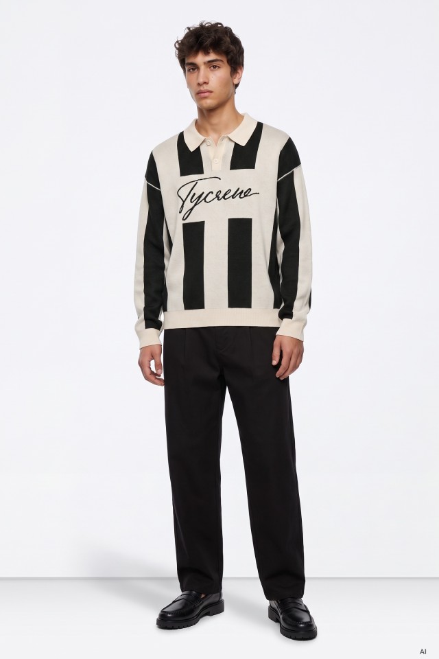 Super Baggy Black Trousers