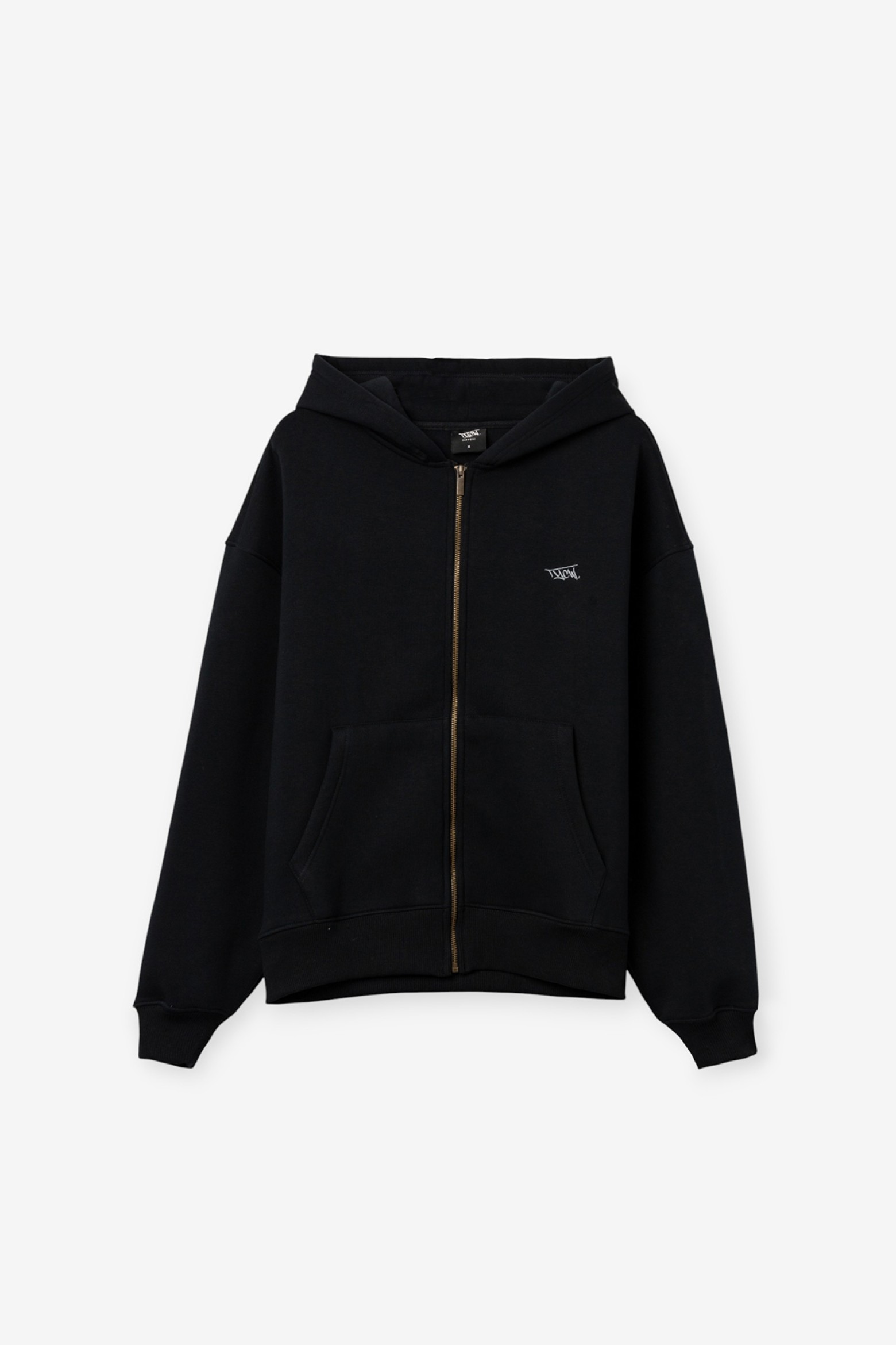 Black Zip-Up Hoodie