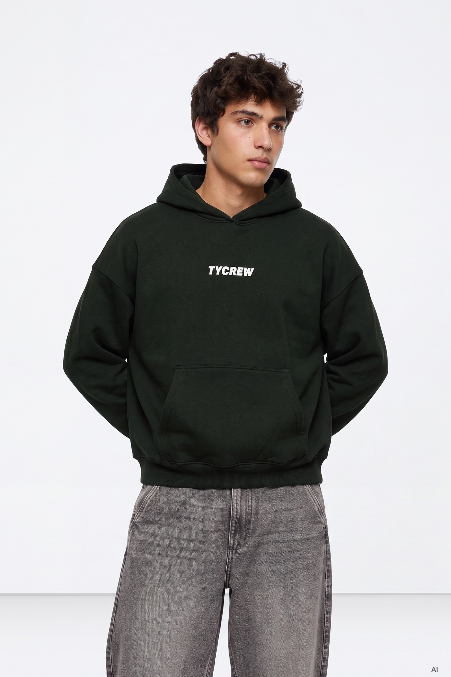 Dark Green Hoodie