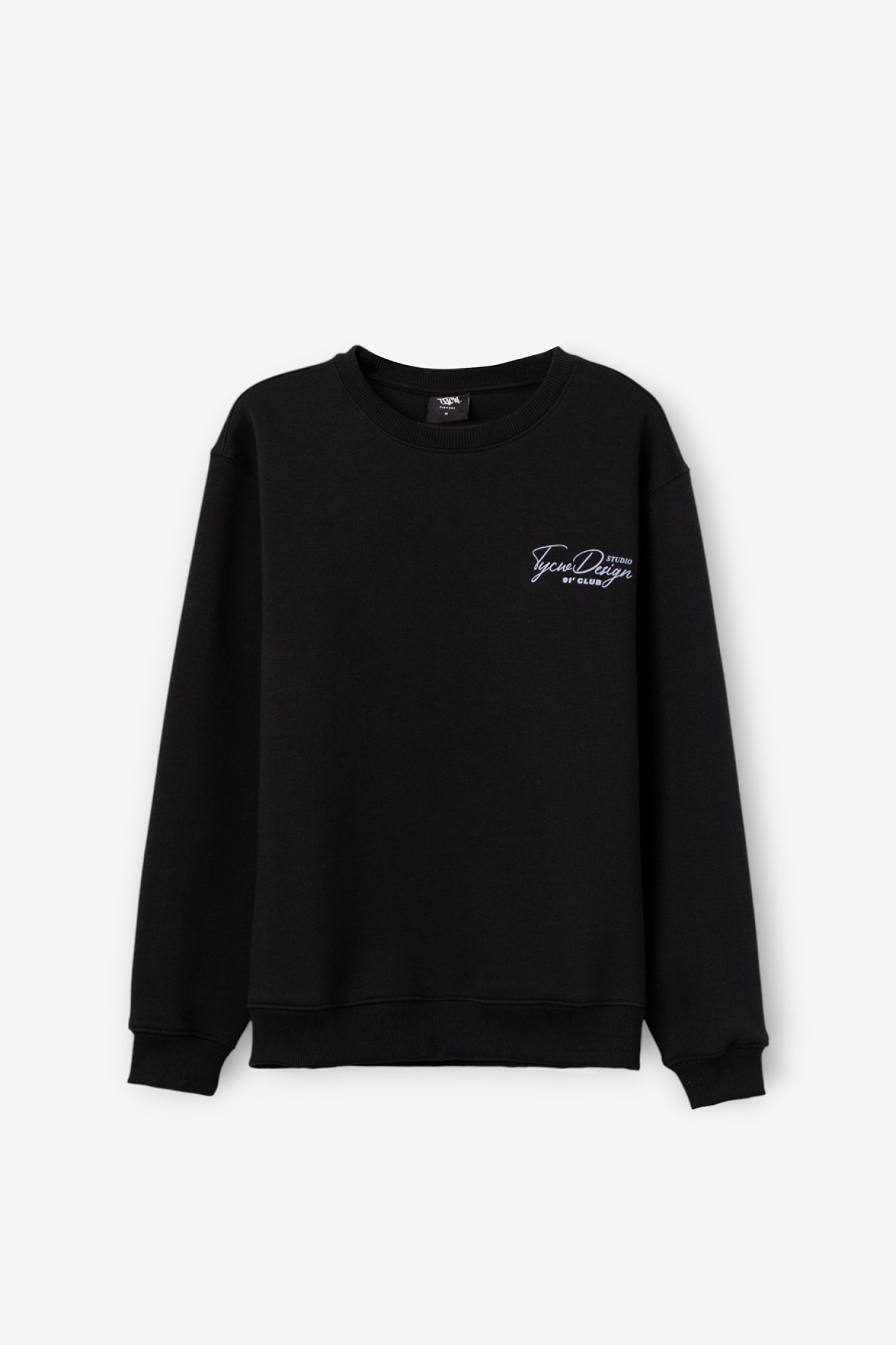 Black Printed Sweatshirt