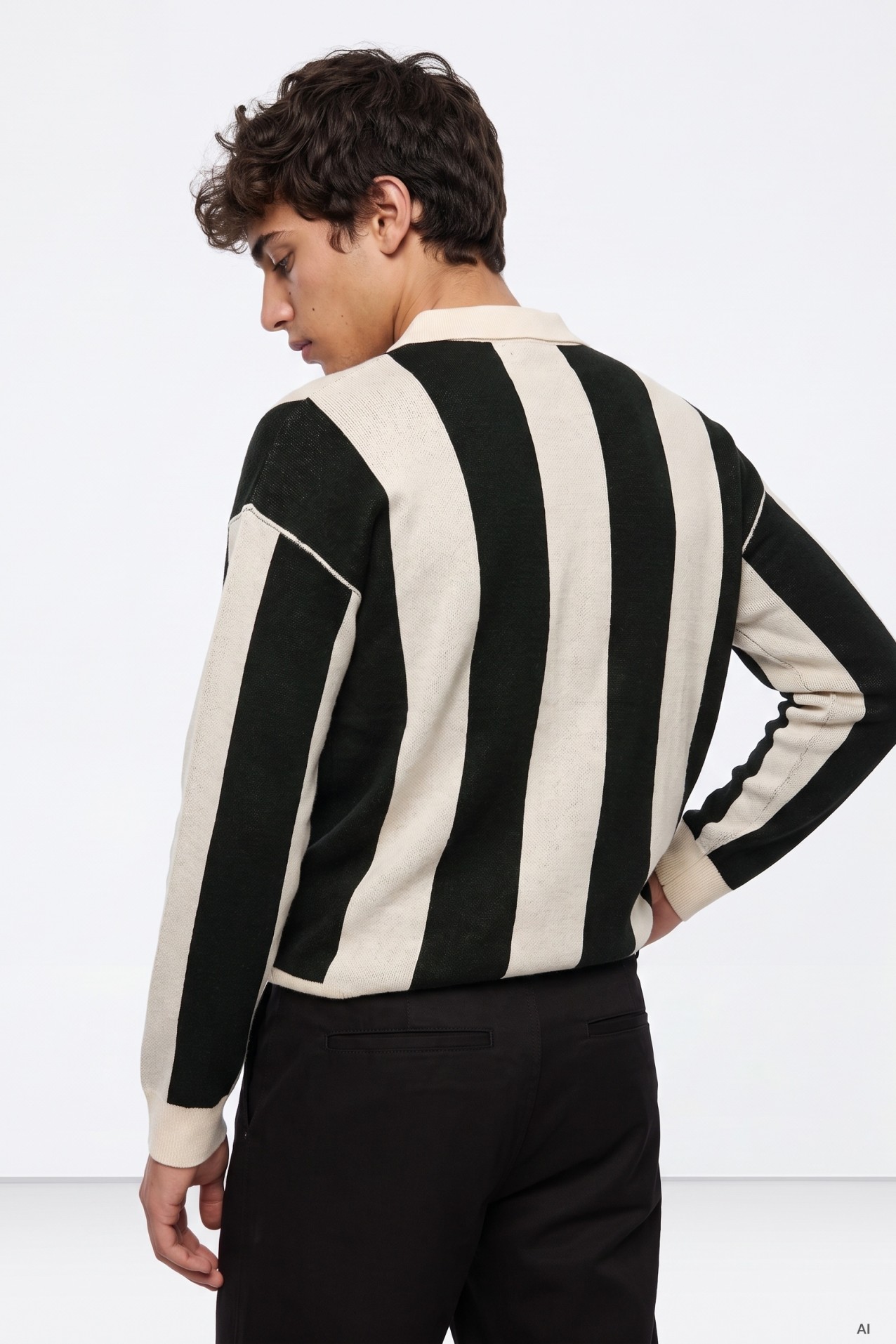 Men�s Striped Sweater