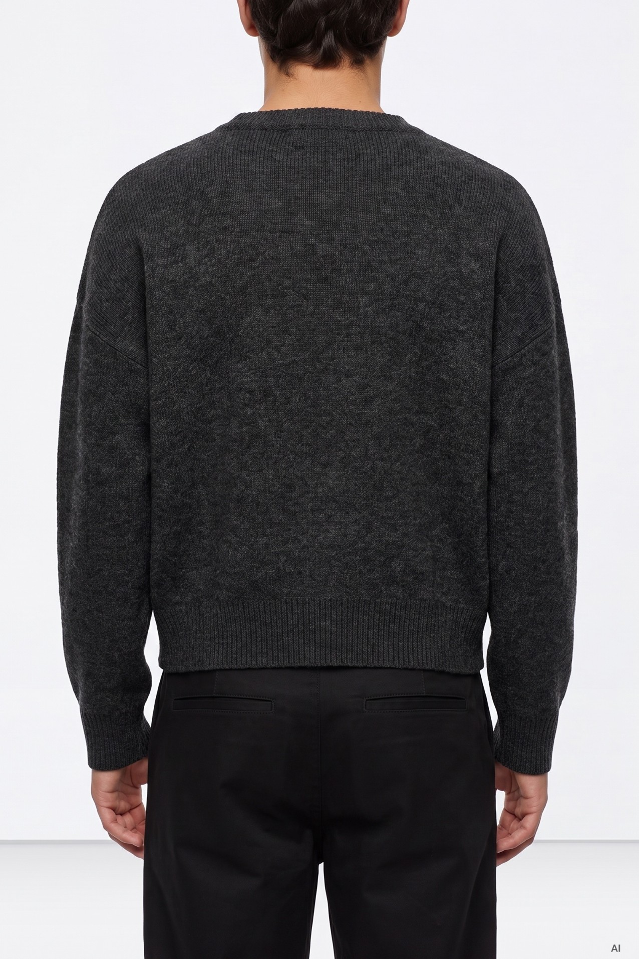 Men�s Dark Charcoal Sweater