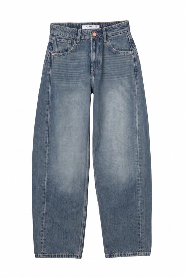 Jeans rectos azul oscuro Jeans rectos azul oscuro