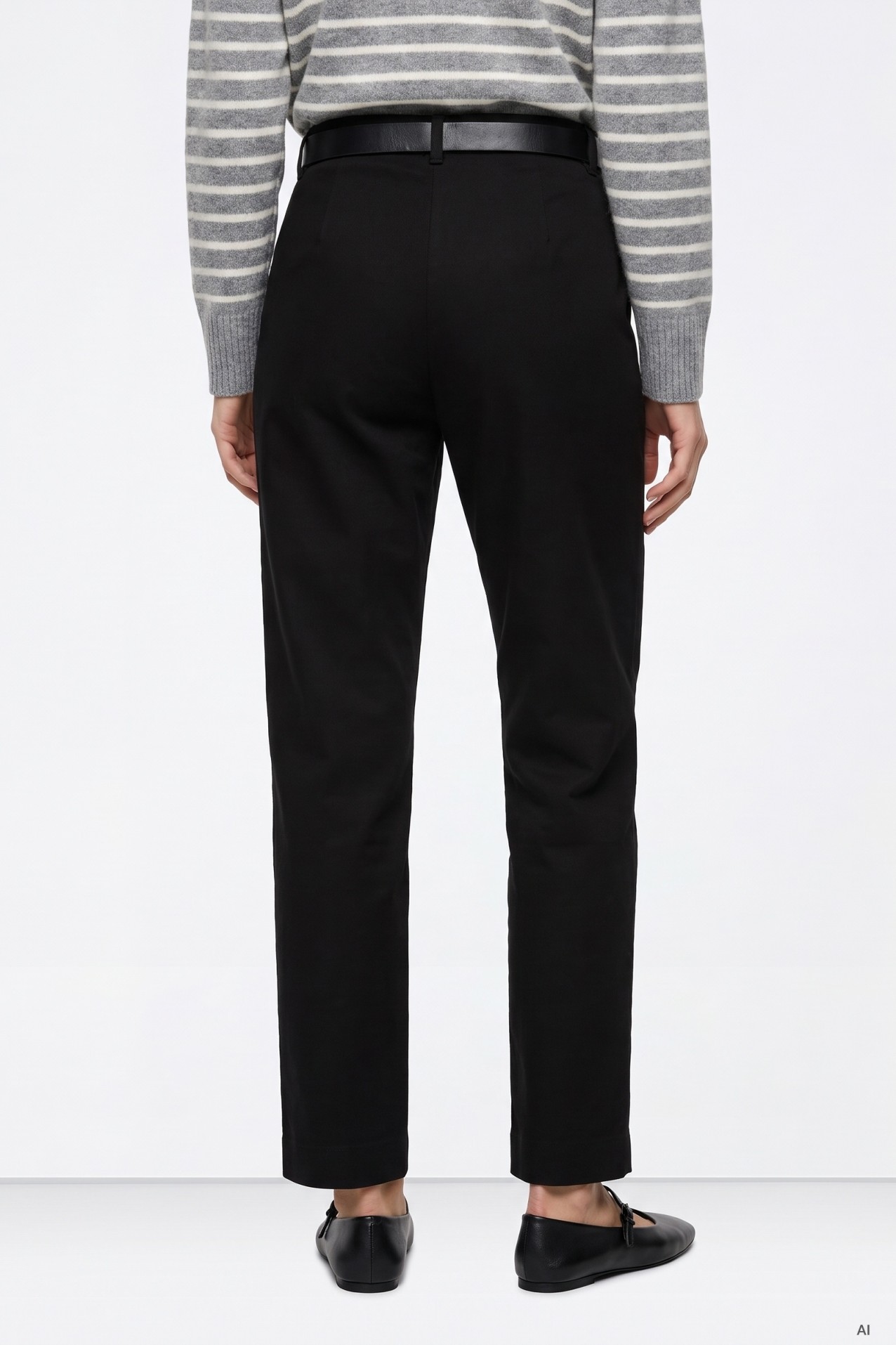 Pantalones a medida con cintur�n