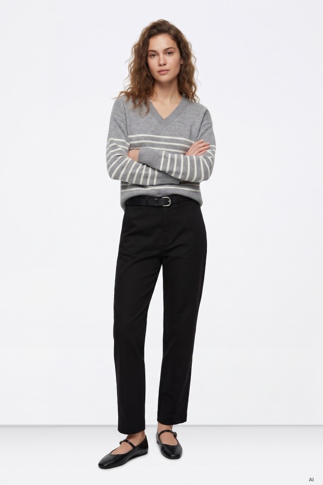 Pantalones a medida con cintur�n