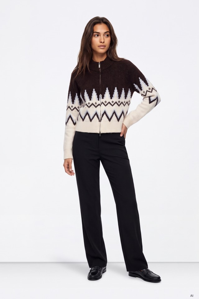 Black Wide-Leg Trousers
