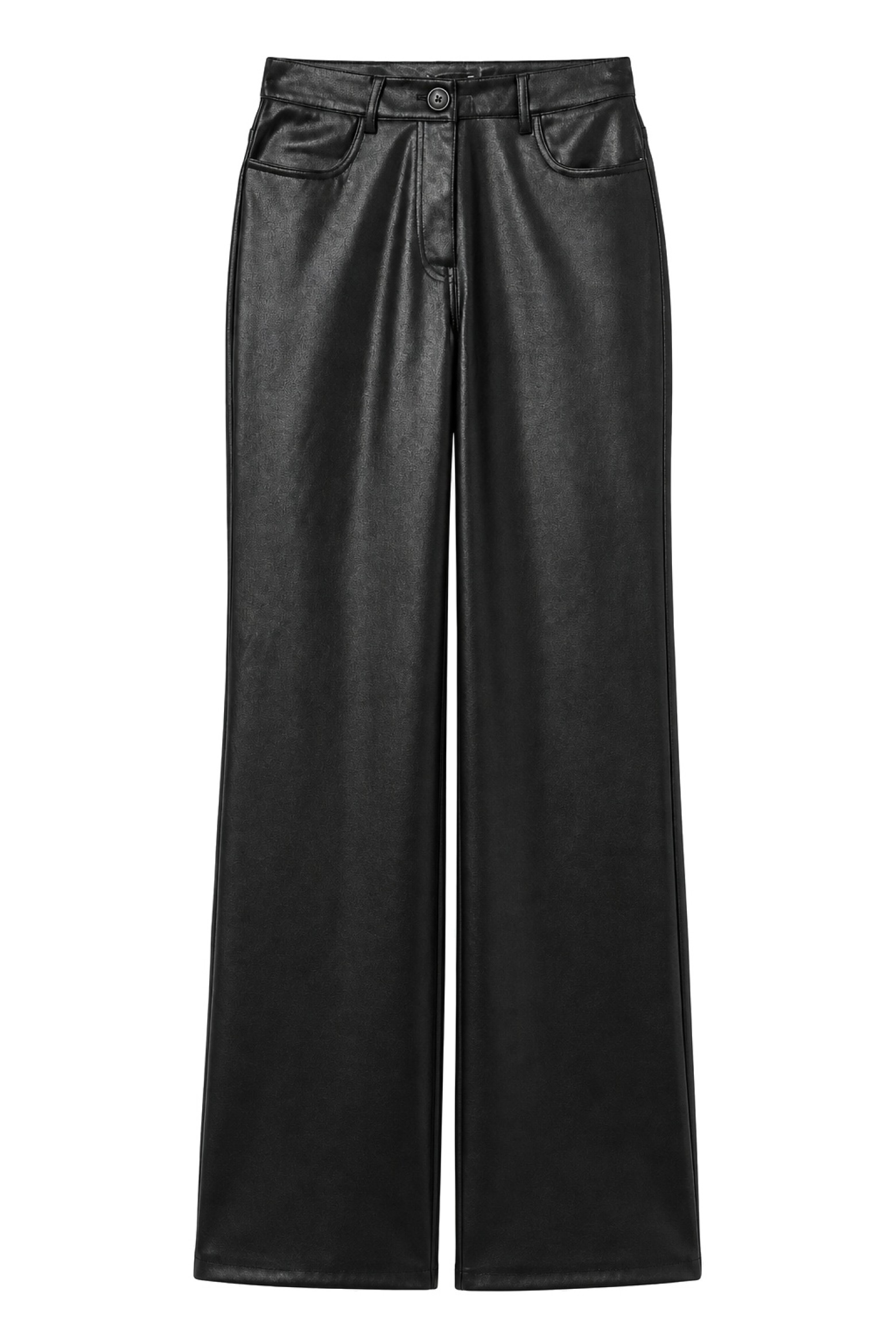 Pantalón negro wide leg