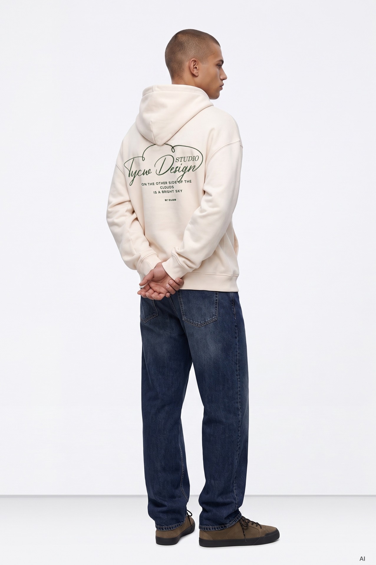 Beige Men�s Hoodie